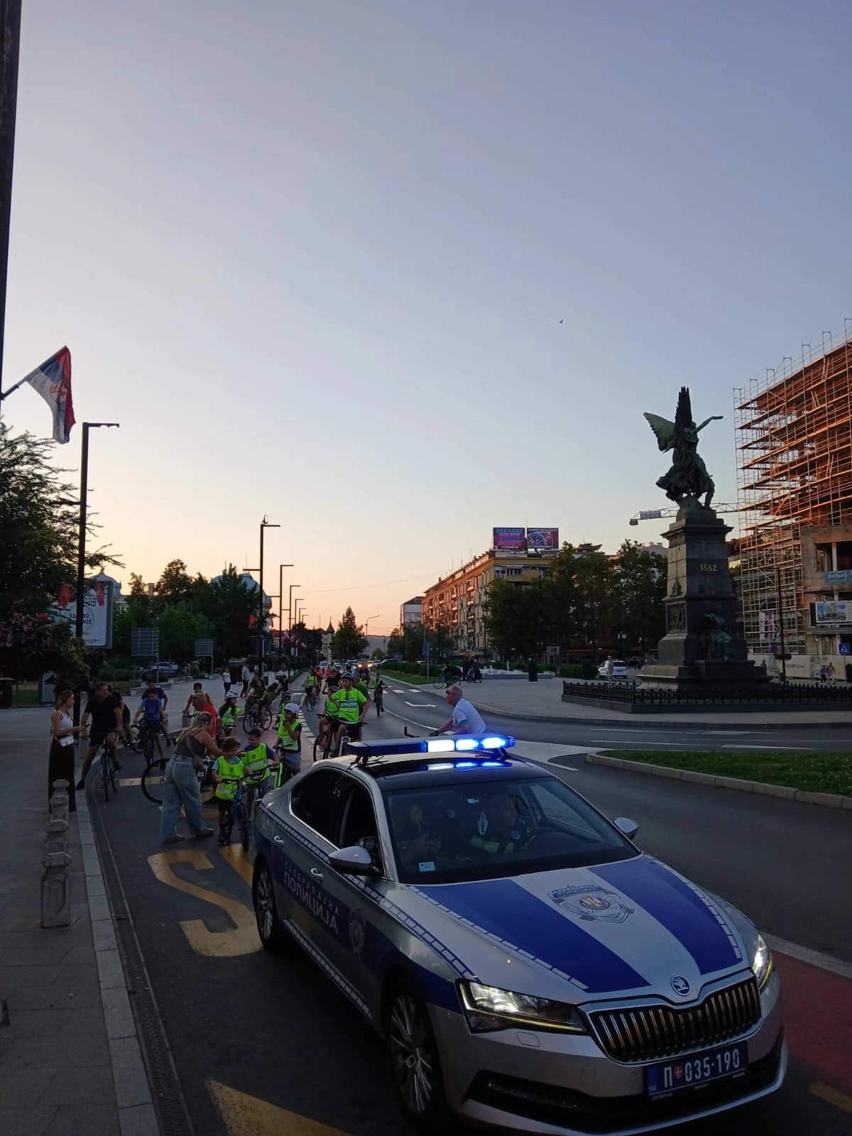 U Kruševcu održana rekreativna gradska biciklistička vožnja ulicama grada